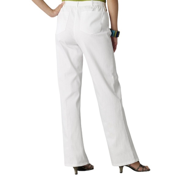 Ruby Rd. Classic Elastic Side Black Jeans - Picture 8 of 10